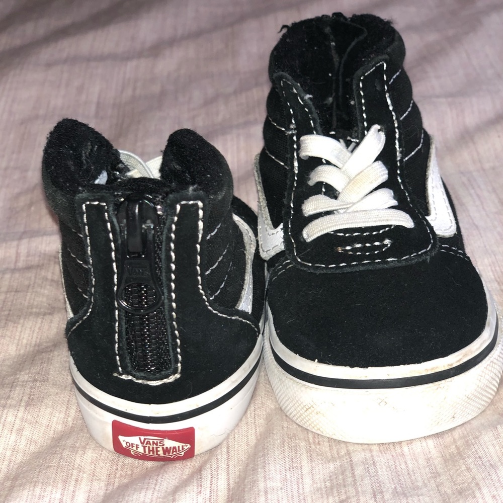 Black Toddler Sk8-hi Vans